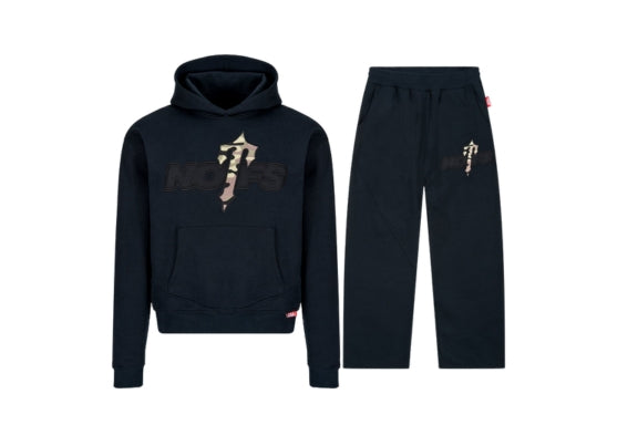 Black Camo Nofs X Trapstar Tracksuit