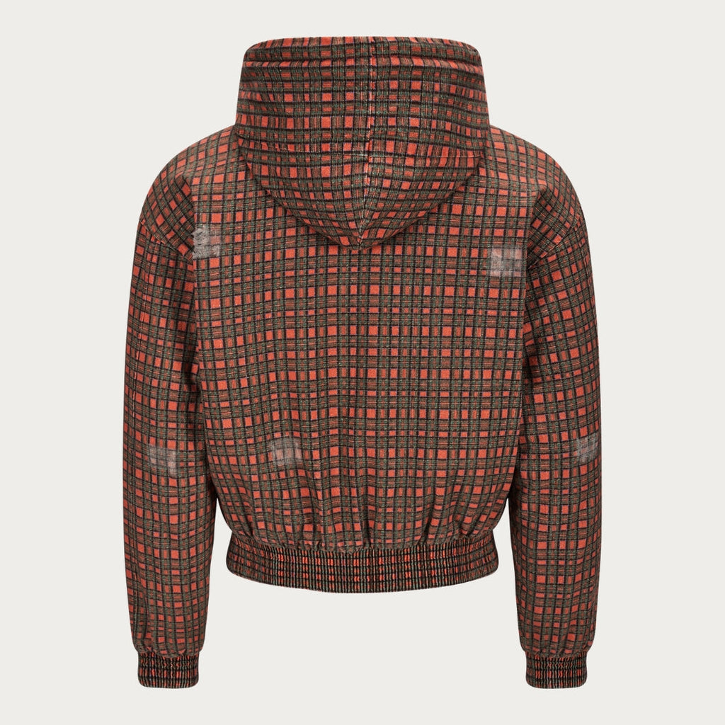 PADDED SCOTTISH FLANNEL JACKET