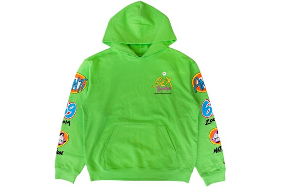 Chrome Hearts Matty Boy Sex Records Hoodie Citrus