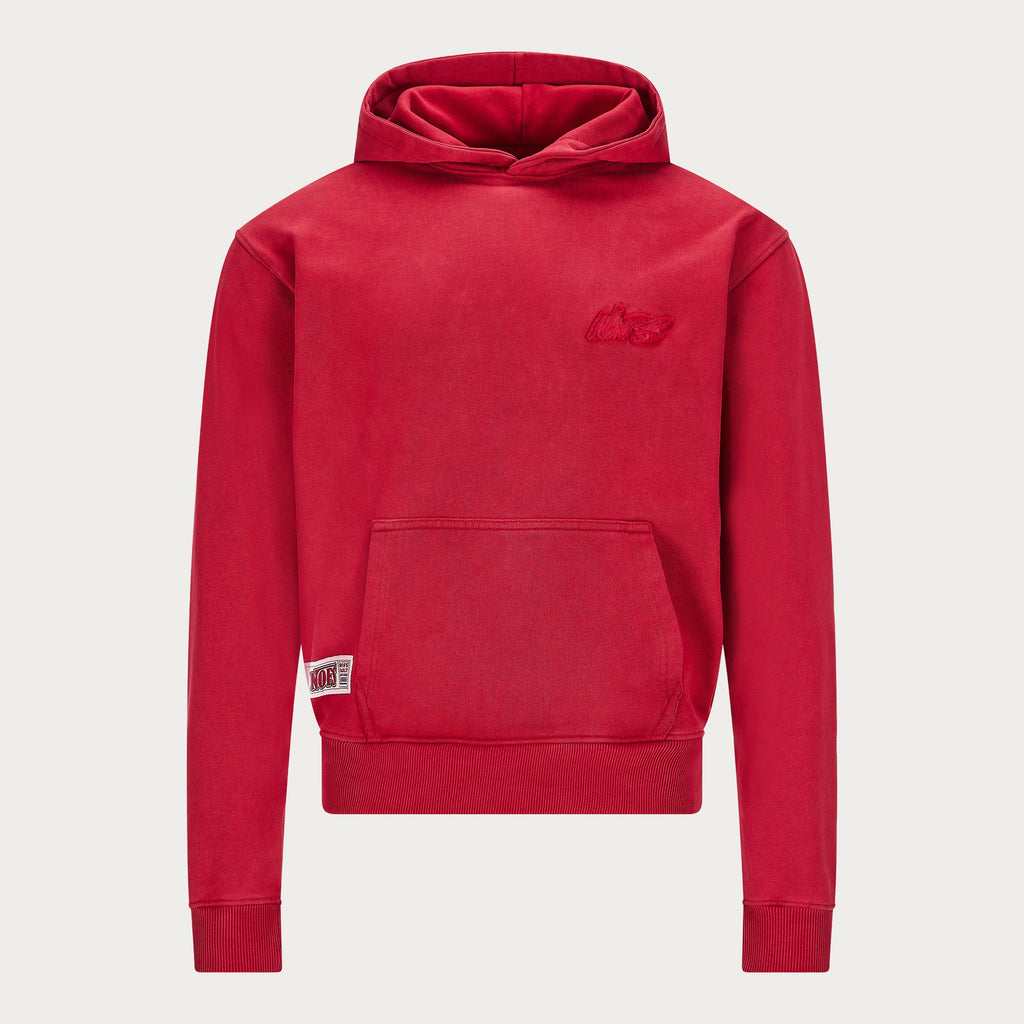 RED BASIC HOODIE