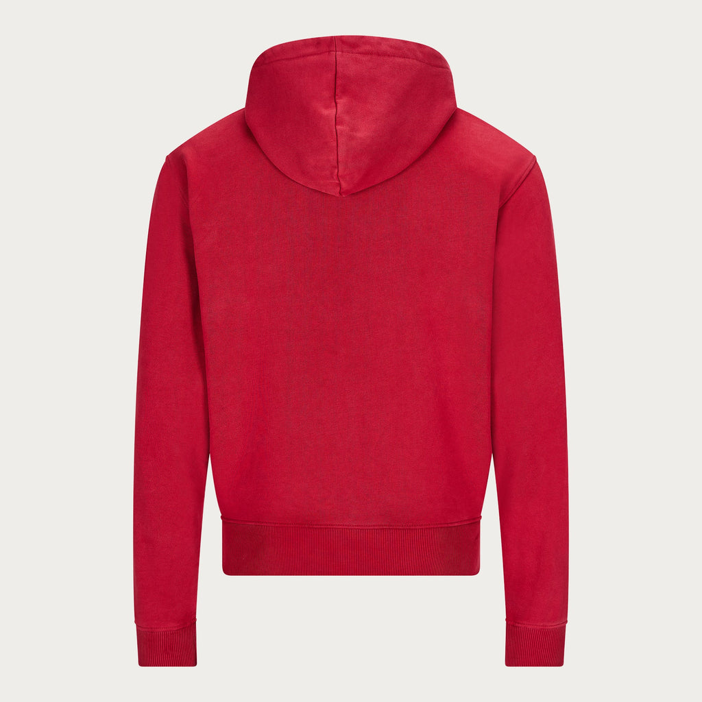 RED BASIC HOODIE