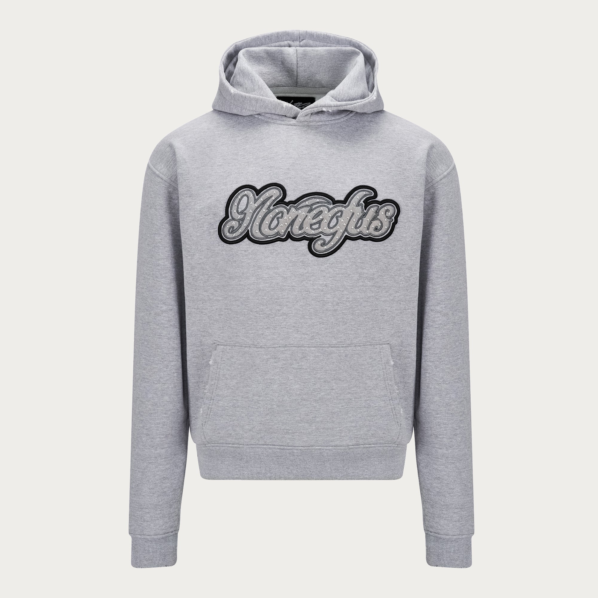 PATCH HOODIE GREY